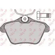 Тормозные колодки, дисковые, комплект VILLAR 3101317 2160 6 626.0298 8676D1477