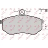 Тормозные колодки, дисковые, комплект VILLAR 626.0299 3101318 2 0669 B626.0299