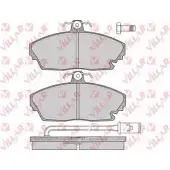 Тормозные колодки, дисковые, комплект VILLAR 3101356 212 45 21246 626.0339