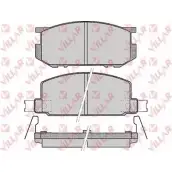 Тормозные колодки, дисковые, комплект VILLAR 3101470 B626.0467 626.0467 208 54