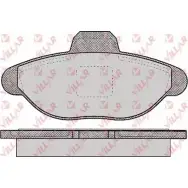 Тормозные колодки, дисковые, комплект VILLAR B626.0483 2136 5 3101487 626.0483