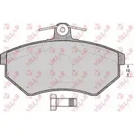 Тормозные колодки, дисковые, комплект VILLAR 3101582 7571D684 201 68 626.0600