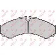 Тормозные колодки, дисковые, комплект VILLAR 3101664 B626.0684 626.0684 29 121