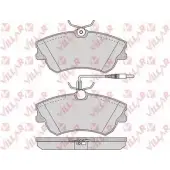 Тормозные колодки, дисковые, комплект VILLAR 21889 626.0750 218 88 3101736