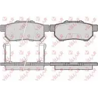 Тормозные колодки, дисковые, комплект VILLAR 21 738 626.0991 3101963 23343