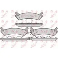 Тормозные колодки, дисковые, комплект VILLAR 2177 0 B626.1039 3102011 626.1039