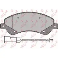 Тормозные колодки, дисковые, комплект VILLAR B626.1259 2448 5 626.1259 3102224