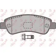 Тормозные колодки, дисковые, комплект VILLAR B626.1289 3102258 626.1289 2 4465