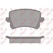 Тормозные колодки, дисковые, комплект VILLAR 3102358 626.1390 24 483 B626.1390