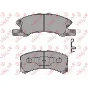 Тормозные колодки, дисковые, комплект VILLAR 3102400 626.1443 24230 2422 9