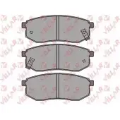 Тормозные колодки, дисковые, комплект VILLAR 3102475 626.1514 236 08 23609