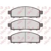 Тормозные колодки, дисковые, комплект VILLAR 3102494 25088 25 087 626.1533