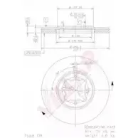 Тормозной диск VILLAR 3103477 628.1654 8QYO4C3 K0 76DWX