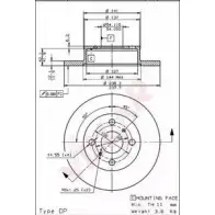 Тормозной диск VILLAR 628.1677 3103499 W392Z9U ZS3TIV 4