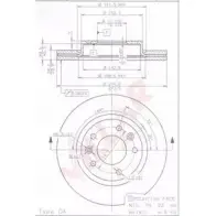 Тормозной диск VILLAR 3103605 628.1802 N14FGD ZDL 0VT