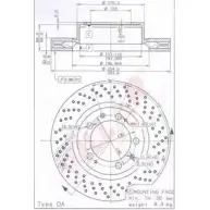 Тормозной диск VILLAR QL23 N 3103764 03XGW 628.1975