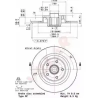 Тормозной диск VILLAR Renault Espace (JK0) 4 Минивэн 3.5 V6 (JK00. JK0F. JK0P. JK0S. JK0W) 241 л.с. 2002 – 2025 628.2148 9SJ LBS4 3QKQQ