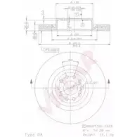 Тормозной диск VILLAR K 23HGQT Audi A8 (D2) 1 1994 – 2002 628.2166 FUVU9ZU