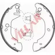 Тормозные колодки, комплект VILLAR 3104692 7LTQKB 6D GDT 629.0654