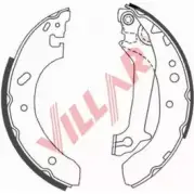 Тормозные колодки, комплект VILLAR 3104695 1C07KPA 629.0657 U 1P01AO