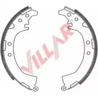 Тормозные колодки, комплект VILLAR MS GJ9AN 3104793 629.0776 HFN7IZ