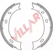 Тормозные колодки ручника, комплект VILLAR 9OQTD7P 3104801 5EB80 X1 629.0786