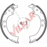 Тормозные колодки, комплект VILLAR SSESIVH 4X26 BTW 3104810 629.0796
