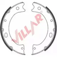 Тормозные колодки ручника, комплект VILLAR 2ZC XR21 9LRSC 3104854 629.0854