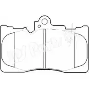 Тормозные колодки, дисковые, комплект IPS PARTS FCFW O91 IBD-1207 3105369 CQWJ8G