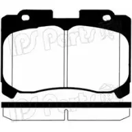 Тормозные колодки, дисковые, комплект IPS PARTS ZSDDZ6 IBD-1296 3105422 0ZGI1U B