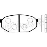Тормозные колодки, дисковые, комплект IPS PARTS 4JP420W IBD-1520 3105500 00 000000000000000000000000000020892