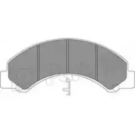 Тормозные колодки, дисковые, комплект IPS PARTS YYJ05 TTR3 H 3105575 IBD-1908
