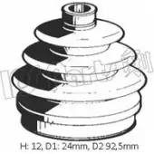 Комплект пылника, приводной вал IPS PARTS IBK-10009 C0G XTG 3105635 S5SF3