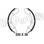 Тормозные колодки IPS PARTS 3105758 IEX82 365V8T 5 IBL-4397