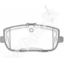 Тормозные колодки, дисковые, комплект IPS PARTS O 0O8R 5D4QA IBR-1311 3106418