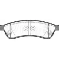 Тормозные колодки, дисковые, комплект IPS PARTS IBR-1W03 3106483 94QGWRD A I5KQW