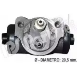 Рабочий тормозной цилиндр IPS PARTS ICR-4533 3108331 7ZV ZQO RIE4T