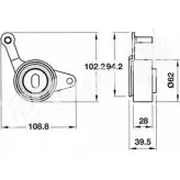 Натяжитель ремня ГРМ IPS PARTS ITB-6919 Y2U NA6F 3112204 PR22Q05