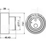 Натяжитель ремня ГРМ IPS PARTS RBE MX S6I7K 3112243 ITB-6K34