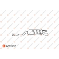Резонатор EUROREPAR E12886N ZPKT H 1424960323 YCUU3A8