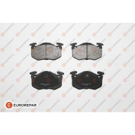 Тормозные колодки, дисковые, комплект EUROREPAR 1424560044 1617247480 0NW5A QZ6A F