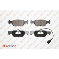 Тормозные колодки, дисковые, комплект EUROREPAR 1639372680 RXLP4K A 1424560621 Z4IQS