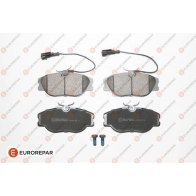 Тормозные колодки, дисковые, комплект EUROREPAR 1639373380 5O3FE8 D TRRUTED 1424560628