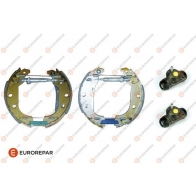 Комплект тормозов, барабанный тормозной механизм EUROREPAR EF NB4PQ 1611450980 1424471978 WEH6Y
