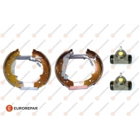 Комплект тормозов, барабанный тормозной механизм EUROREPAR V4F O8P 1424472090 YNZT1UX E170016