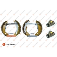 Комплект тормозов, барабанный тормозной механизм EUROREPAR 0MXXFDS 1424472101 1UQR DX E170053