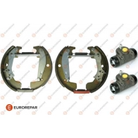 Комплект тормозов, барабанный тормозной механизм EUROREPAR 1P1 G0 V01T4F9 E170249 1424472139