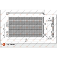 Радиатор кондиционера EUROREPAR CPSOTBX 1609635480 2 XDHA 1424886044