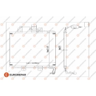 Радиатор кондиционера EUROREPAR 1609635680 1424886046 I0Q5X5Y 1M X33