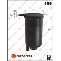 Топливный фильтр EUROREPAR 1643629280 OHXN106 1FIF V 1424808695